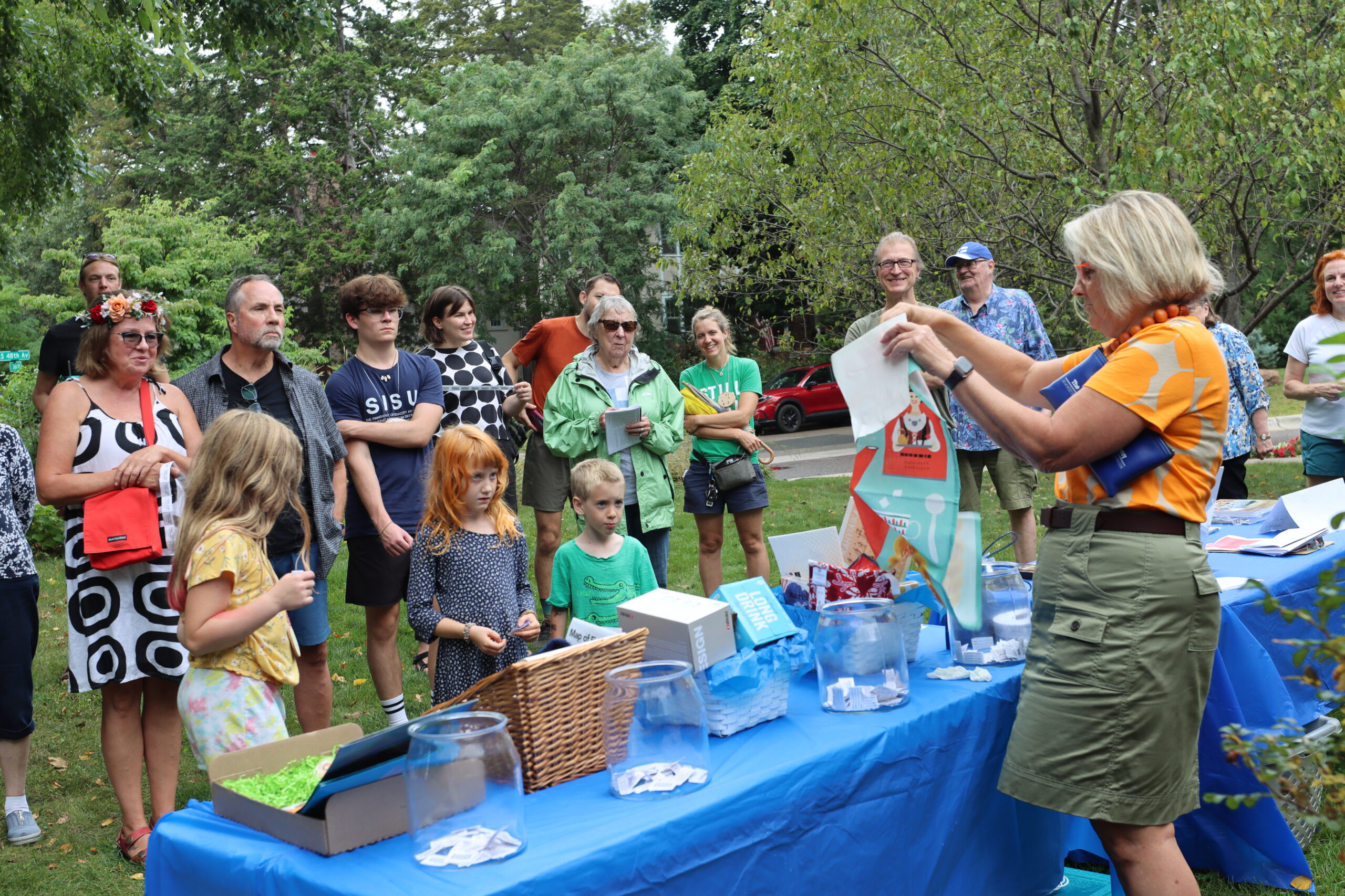 Holiday market setup